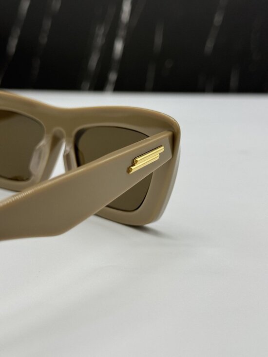 NEW BOTTEGA VENETA BV1283S 003 WOMEN BROWN SUNGLASSES main image 7